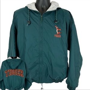 Vintage 90’s Disney Tigger Hooded Raincoat